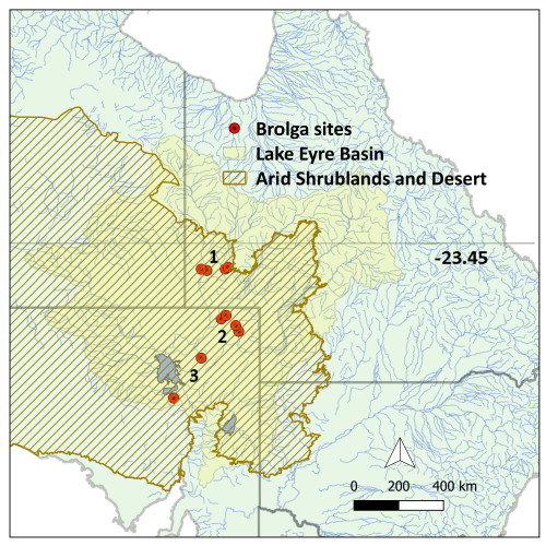 Brolga map